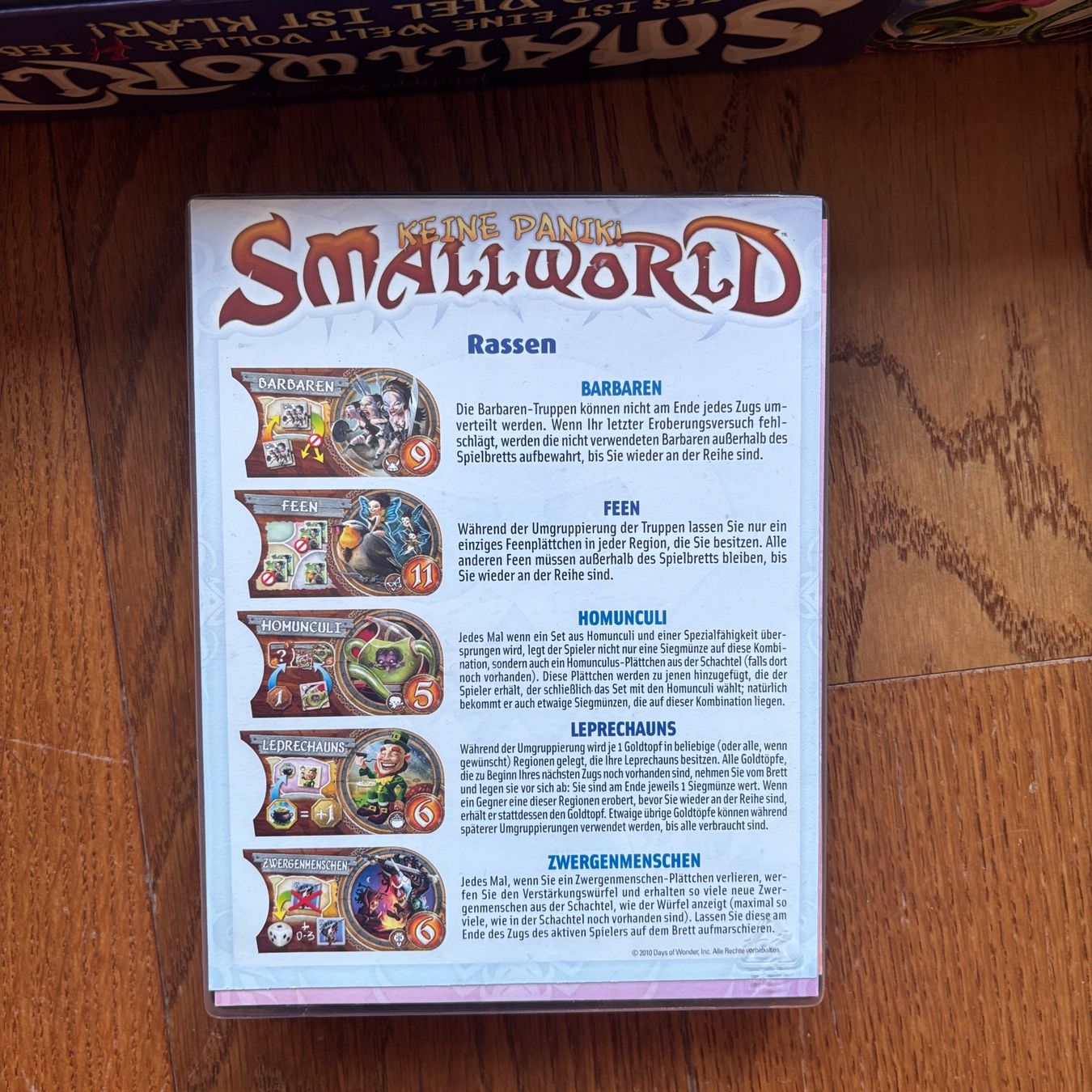 Spiele: Smallworld + Smallworld Underground – Gebraucht aus Zürich von bjr_xfc7 2