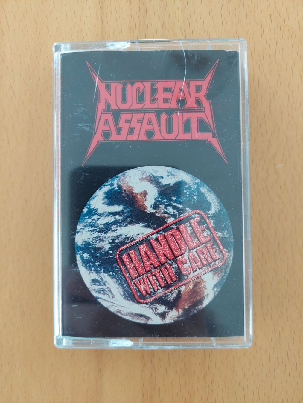 Musicassette: Nuclear Assault - Handle With Care - Kassette – Usato da St.Gallen venduto da Tamal0204