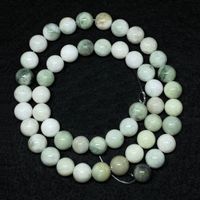 Natürliche grüne Burma Jade Perlen, 8mm