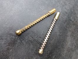Schweizer Armee alte Werghalter Messing