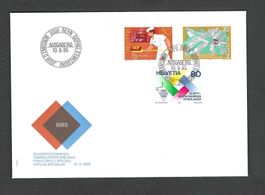 CH FDC Satz 1985