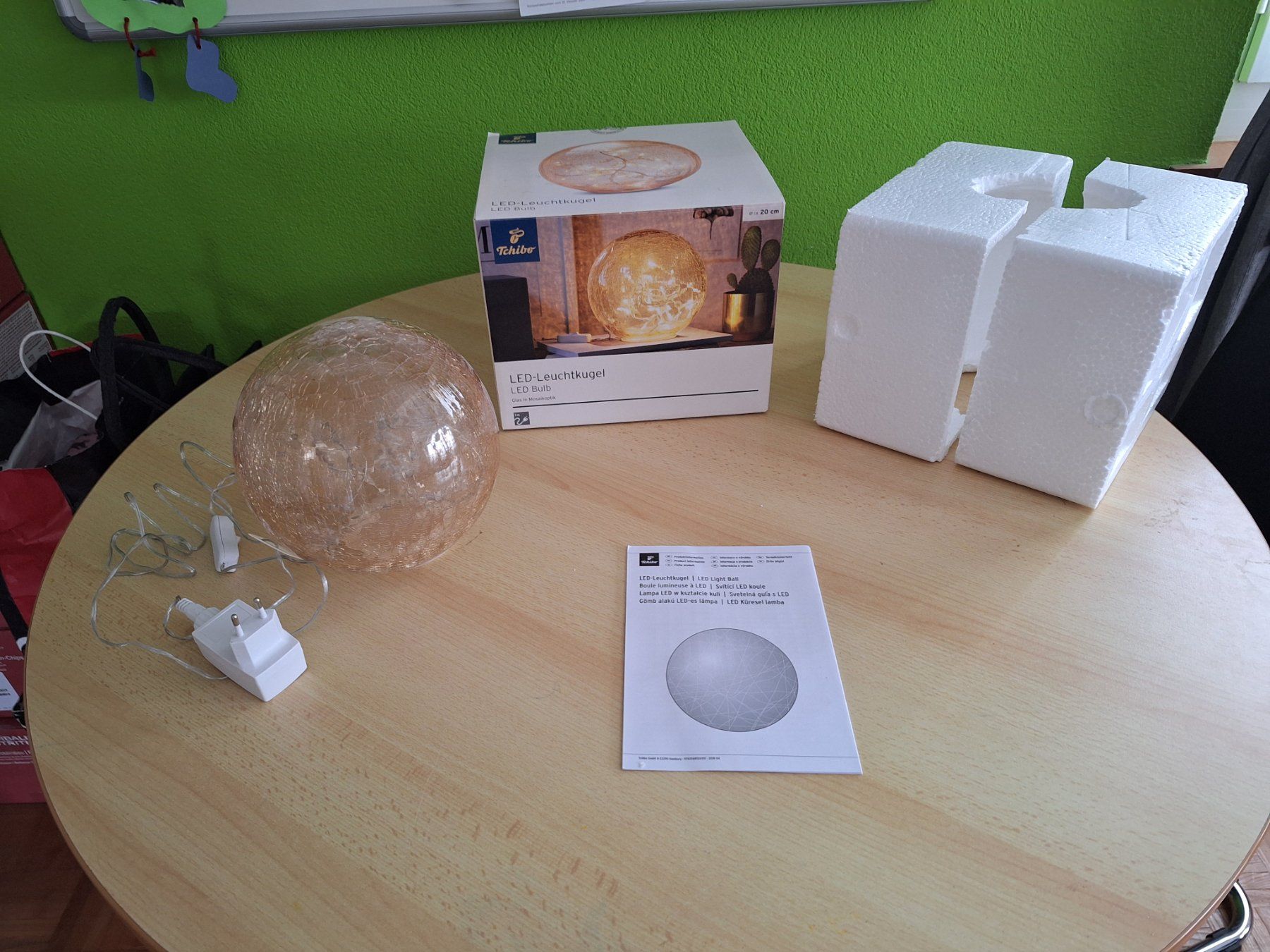 Lampade: LED Leuchtkugel zu verkaufen – Usato da Wangenried venduto da Nici_09 1
