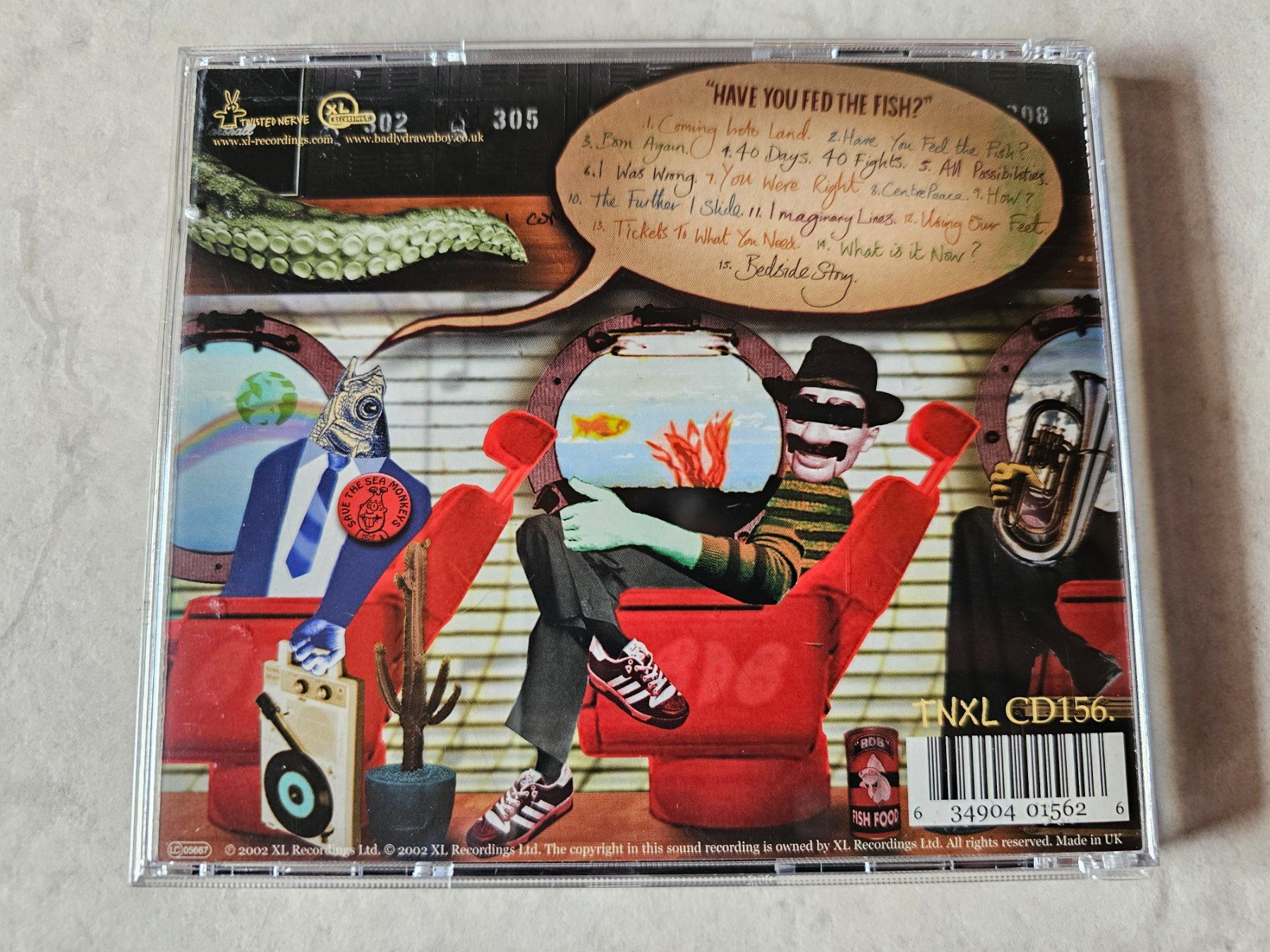 CD: Badly Drawn Boy  -  Have Ypu Fed The Fish – Usato da Schneisingen venduto da backstore24 1