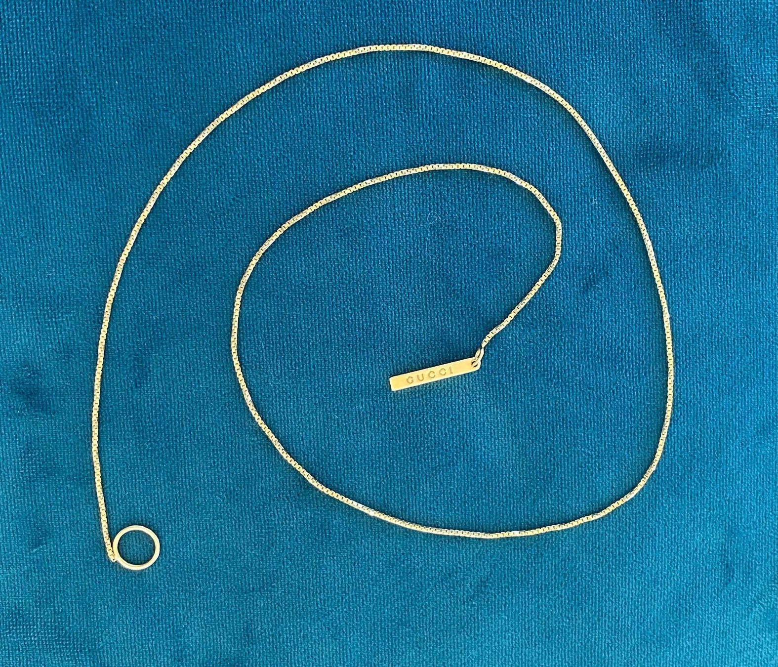 Gucci Catenine: Gucci Halskette 18ct Gelbgold – Nuovo (secondo la descrizione) da Maur venduto da my_private_sale 6
