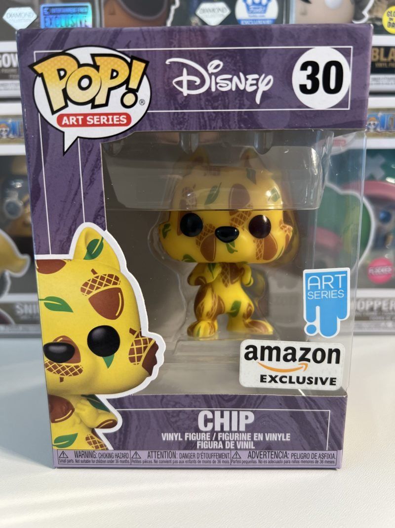 Funko Statuette: Funko POP! Art Series Chip Edition Limitée – Nuovo e nell'imballaggio originale da Le Mouret venduto da perfectbijou