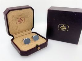 PATEK PHILIPPE Ellipse Cufflinks 18K ab Patek Service *S3820