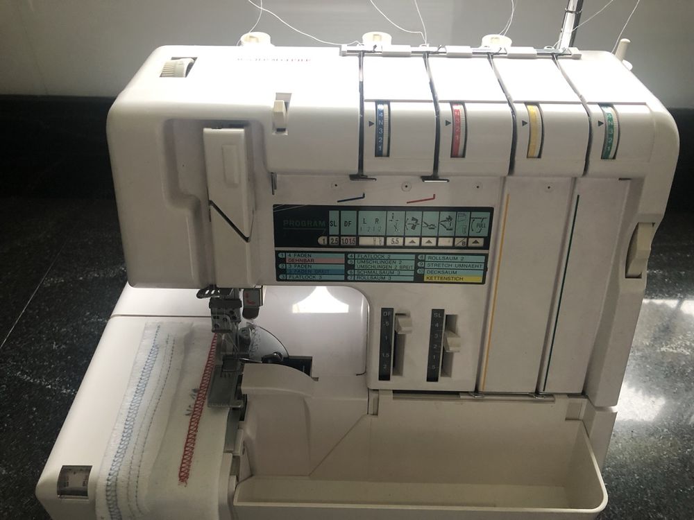 Overlock Nähmaschine Elna 704 Dex | Kaufen Auf Ricardo