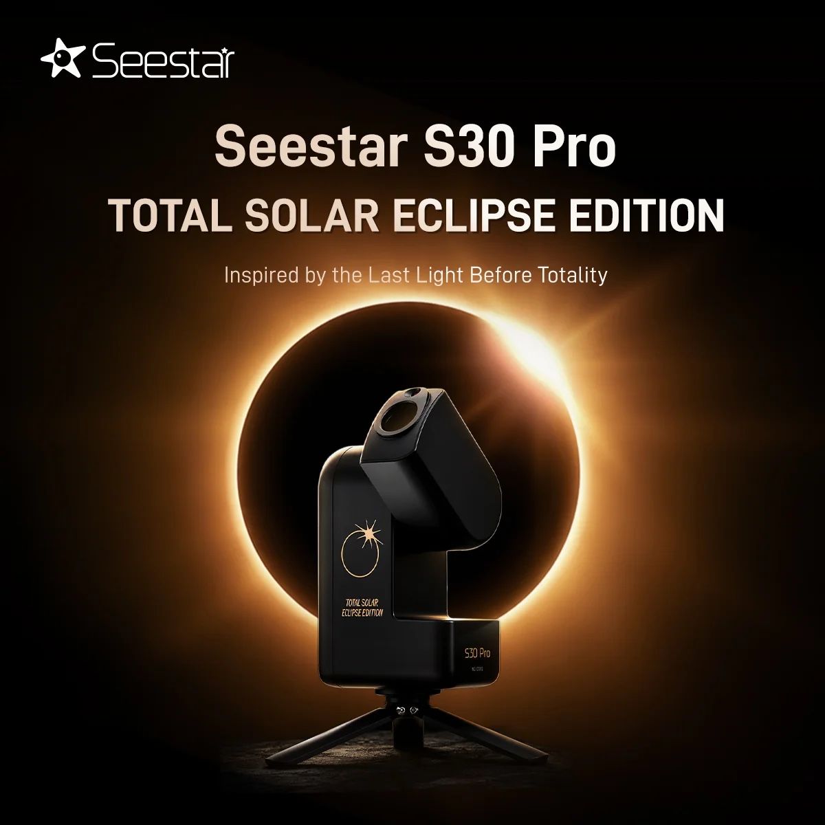 Zwo Telescopi: Seestar S30 Pro Total Solar Eclipse Edition Teleskop – Nuovo (secondo la descrizione) da Niederscherli venduto da Cq3po0 3
