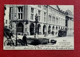 Bern - Kornhausplatz - Strassenbahn - 1903