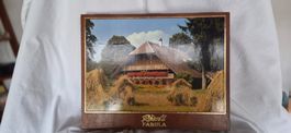 Vintage Rössli Fabula Zigarrenbox aus Holz