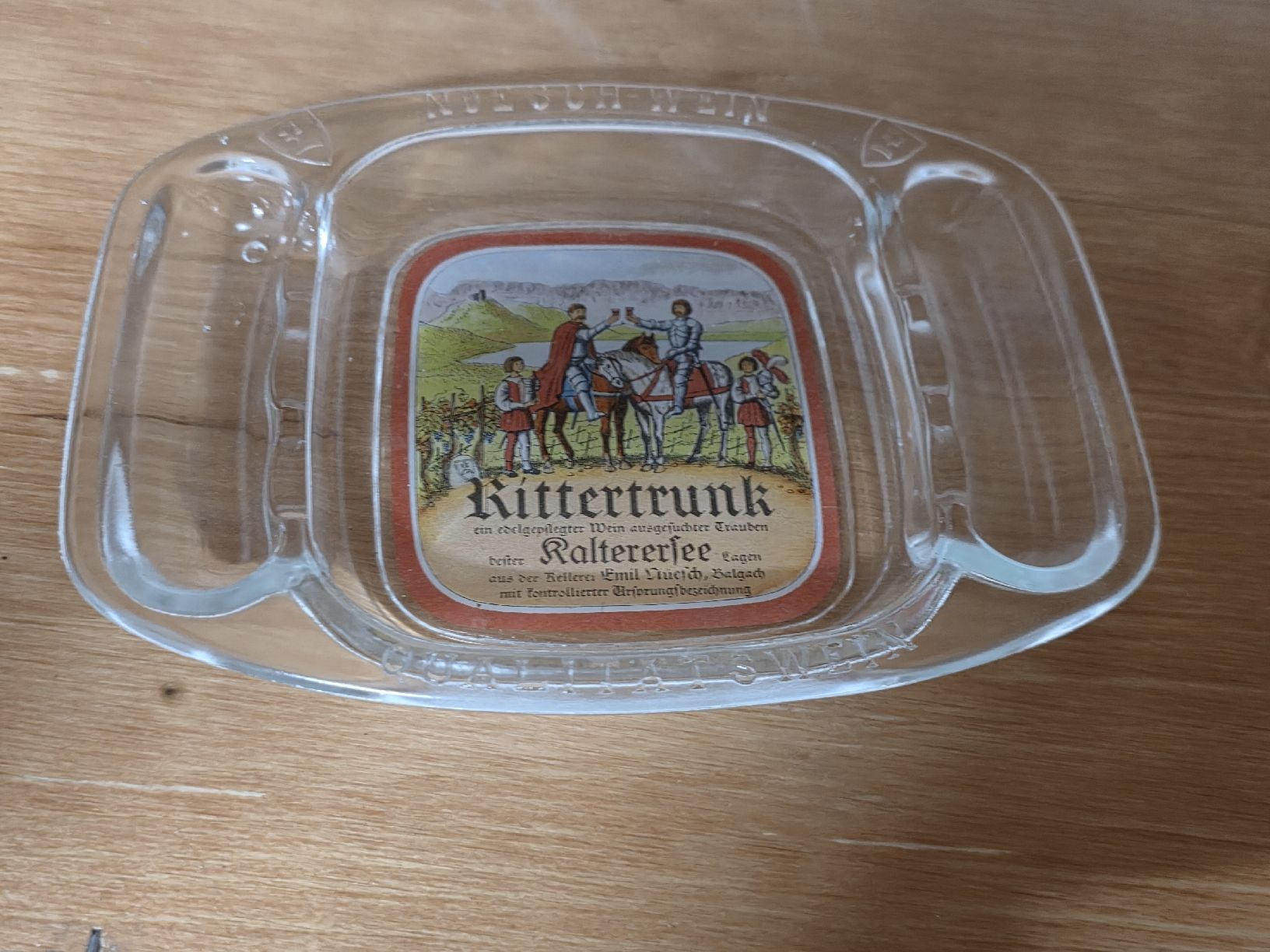 Portacenere: Glas Aschenbecher "Rittertrunk"  – Usato da Dorf venduto da Echo_Elements 2