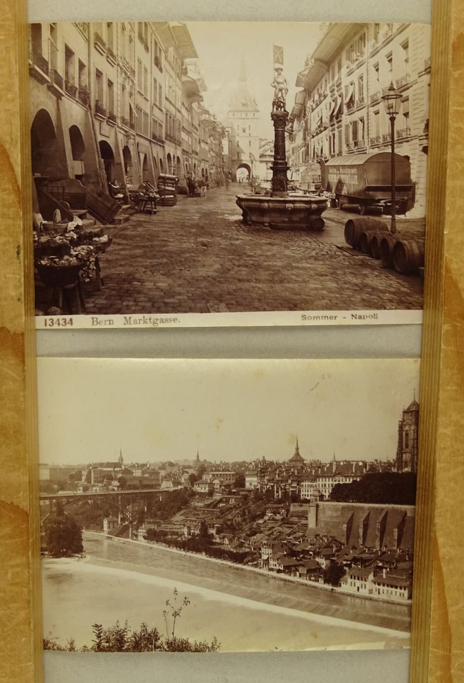 Poster & Bilder: BERN & THUN, 4 ALTE FOTOGRAFIEN – Gebraucht aus Grüningen von Kartensammler 2