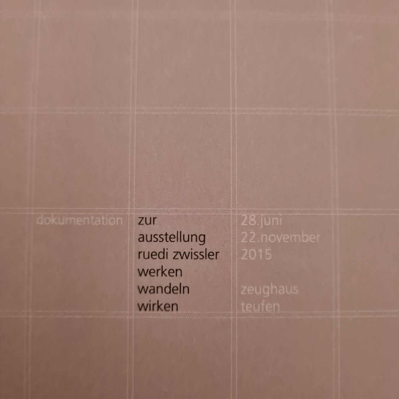 Libri: Werkkatalog Ruedi Zwissler – Nuovo (secondo la descrizione) da Basel venduto da Piscosour01 1