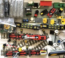 LEGO 9V Eisenbahn Konvolut: Sets 4559 + 4565 inkl. Trafo