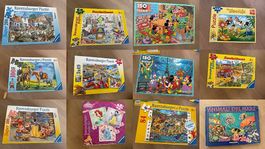 Mehrere Kinderpuzzles 