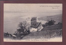 TOUR DE MARSENS - Cully - Verset - 1908
