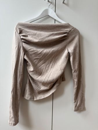 Beige Bluse