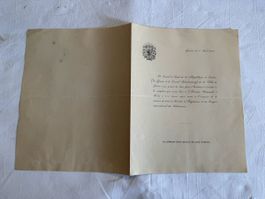 Document exposition national Suisse Genève 1896 Ausstellung 