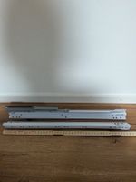Schubladenschiene Teilauszug mit Dämpfung 450 mm