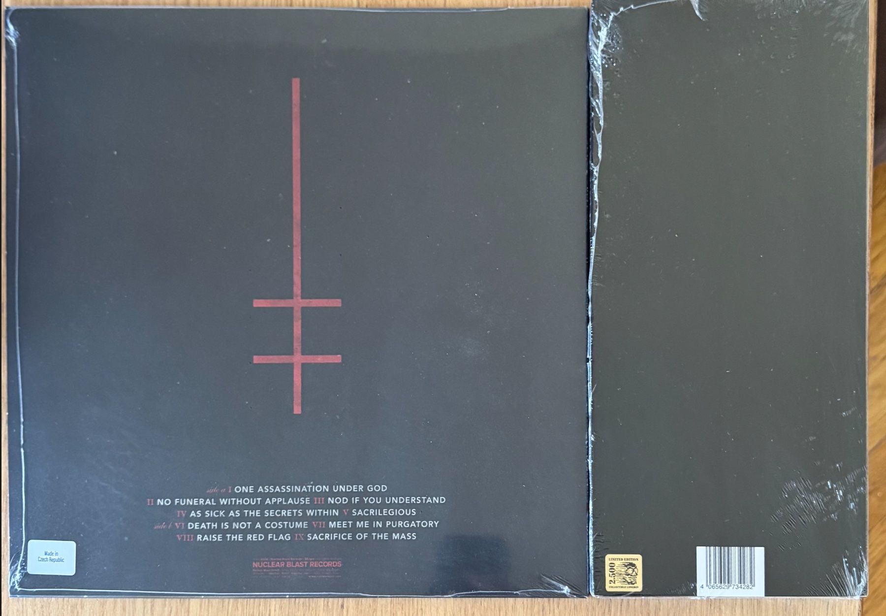 Dischi in vinile: Marilyn Manson One assassination under god Vinyl & LongBoxCD – Nuovo e nell'imballaggio originale da Lausanne venduto da davzic 1