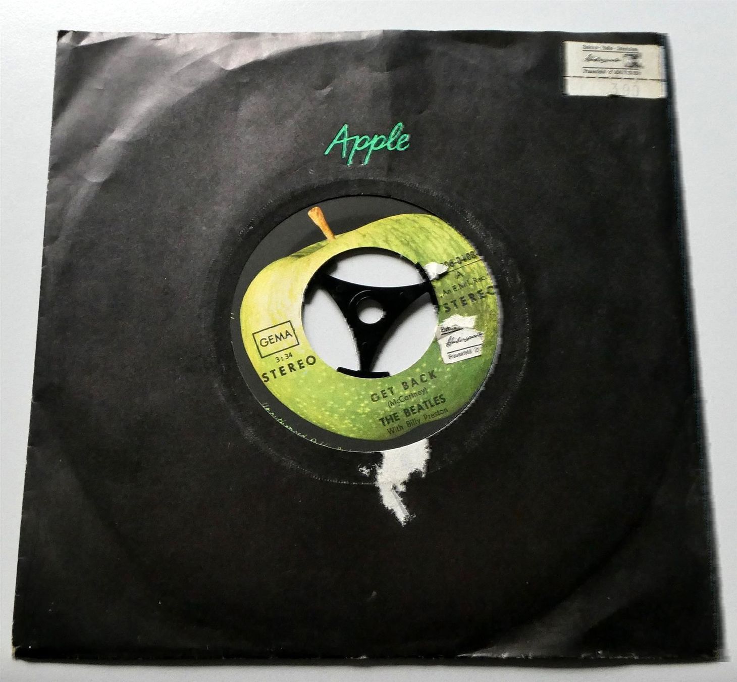 Vinyles: The Beatles With Billy Preston- Get Back – D'occasion à Frauenfeld par Astra13