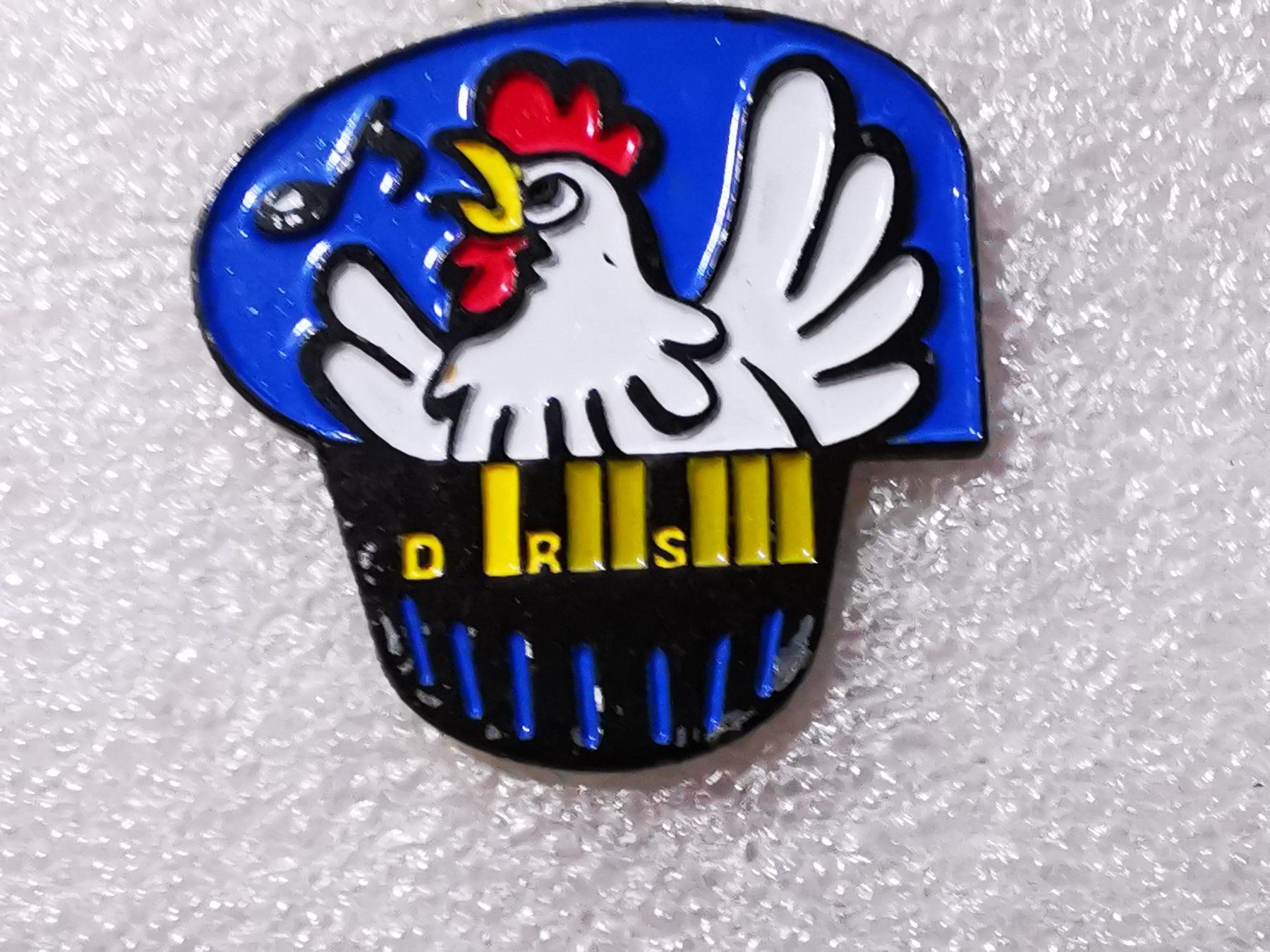 Placchette & Badge: Ansteckpin 50: DRS – Usato da Oppligen venduto da Pin-Fall-Shop