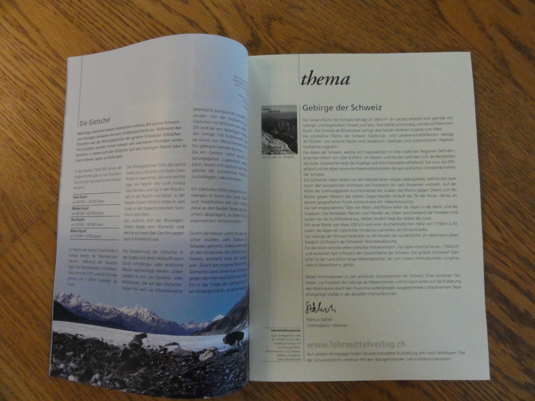 Riviste & Magazine: Gebirge der Schweiz, thema Heft – Nuovo (secondo la descrizione) da Riedholz venduto da Taweva 1