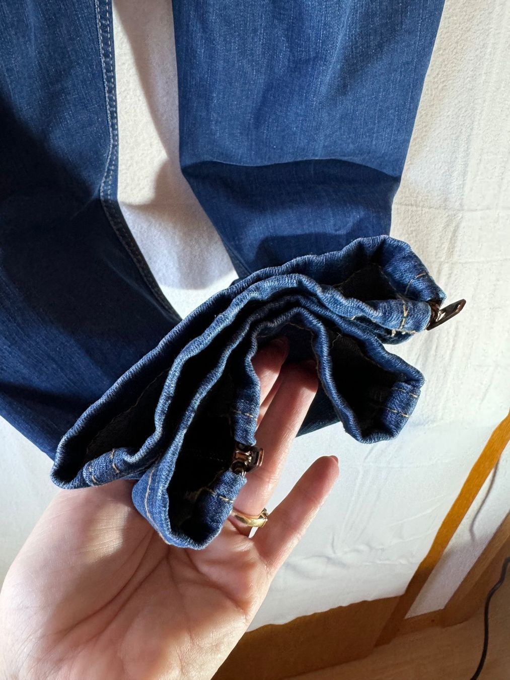 Jeans: blaue Jeans von HIS Gr. – Gebraucht aus Grosswangen von second_hand_dress 7