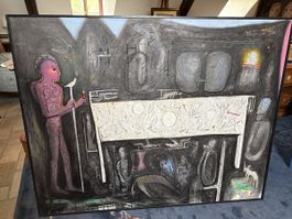 MAZLIAH Gilbert (1942)  La table Blanche