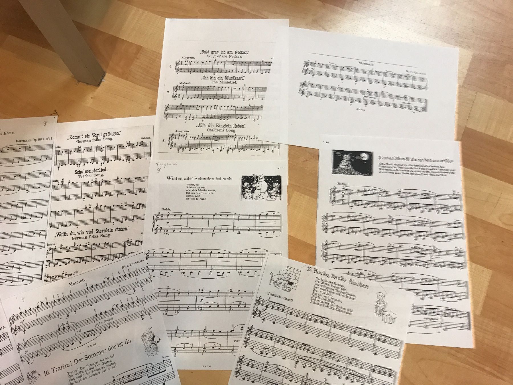 Strumenti musicali: Klaviernoten Musiknoten – Nuovo (secondo la descrizione) da Oberweningen venduto da Jogi2 1