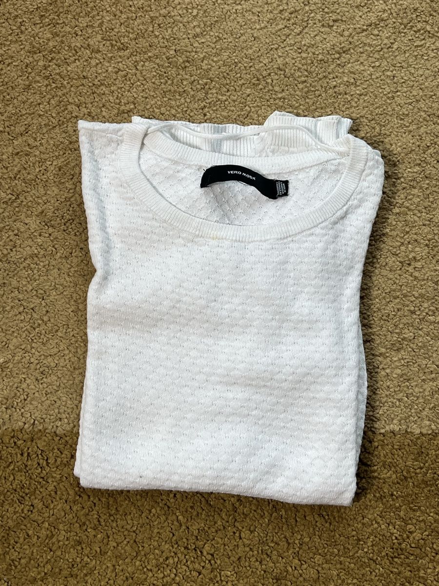 Maglioni & Felpe: Pull Vero Moda blanc - Taille XS – Usato da Genève venduto da eti_xqy7 1