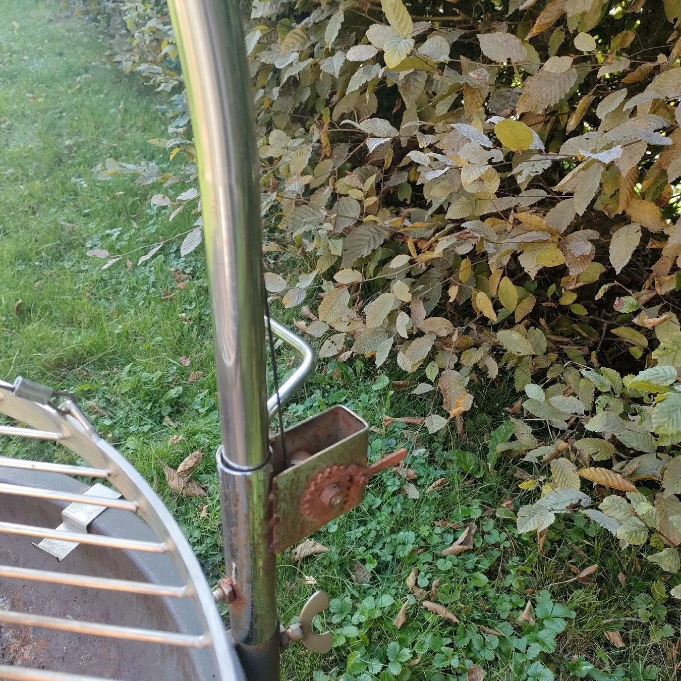Feuerschale: Schwenkgrill mit Feuerschale  – Gebraucht aus Speicher von Indigoblau_3 6