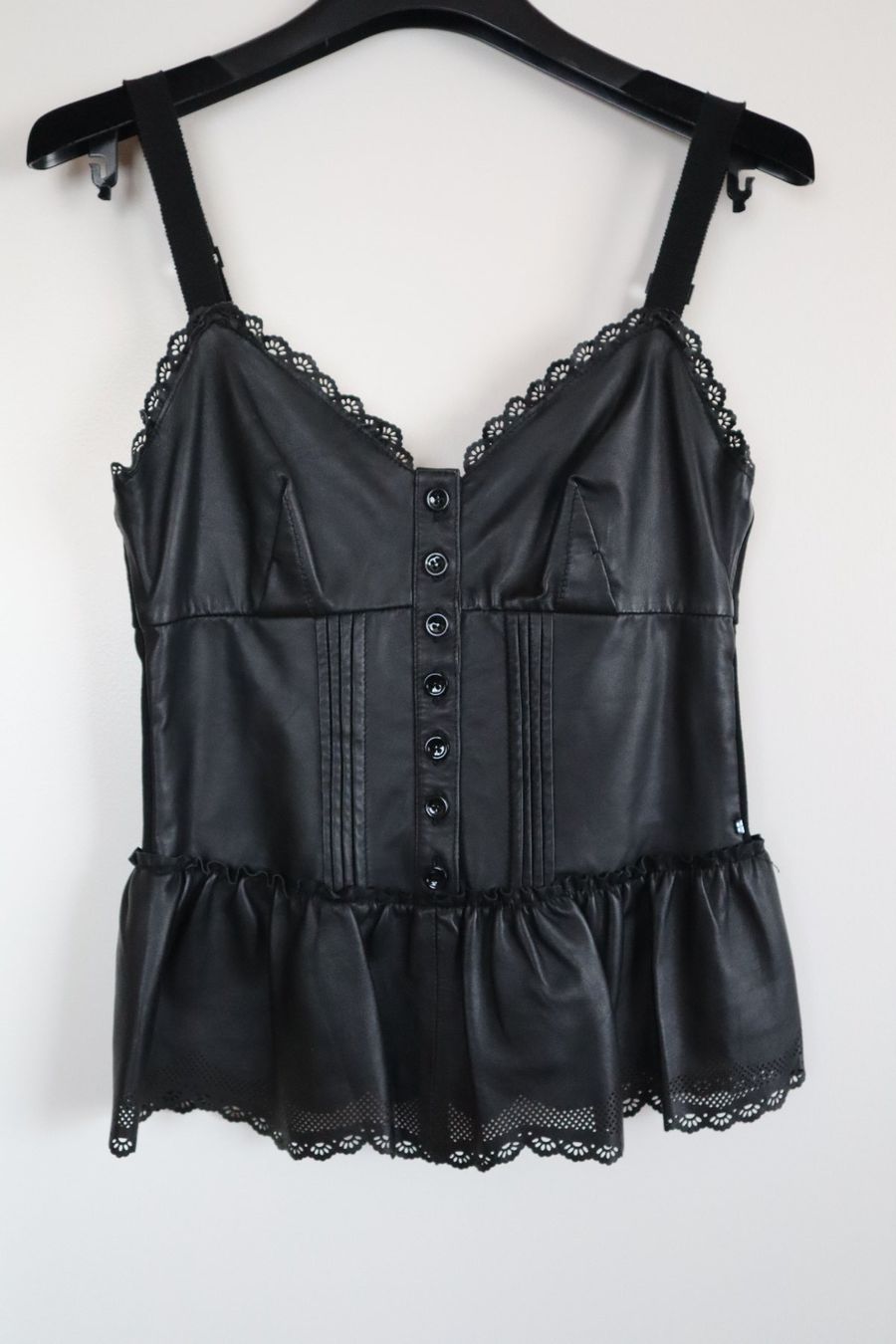 Max Mara Tops: wunderschönes Top, Max Mara, feinstes Lammleder, NEU – Neuf avec emballage d'origine à Wattwil par diamant1 1