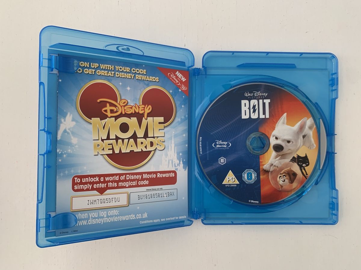 Tutti i DVDs: Bolt - Disney - Blu-ray + DVD – Usato da Zürich venduto da createdindust 2