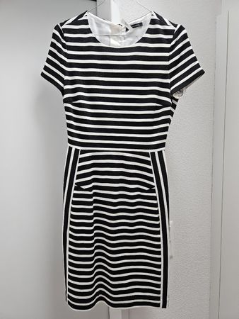 Strenesse Sommerkleid Schwarz-Weiss Gr. 36