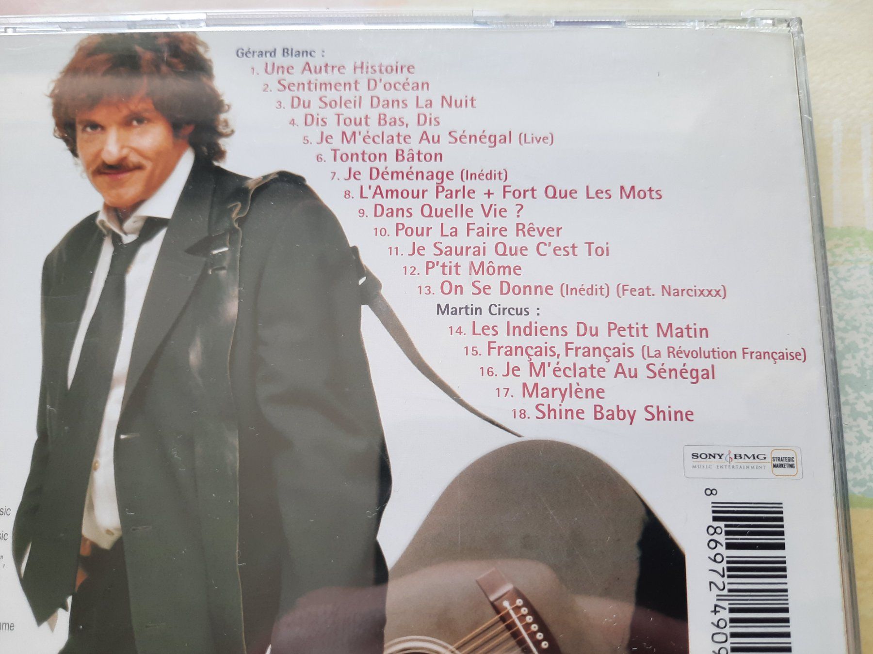 CD: Cd Les plus grand succès de Gérard Blanc & Martin Circus – Usato da Pully venduto da bro_n52j 3