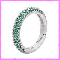 Bezaubernder Ring mit Zirkonia / Ringgrösse verstellbar