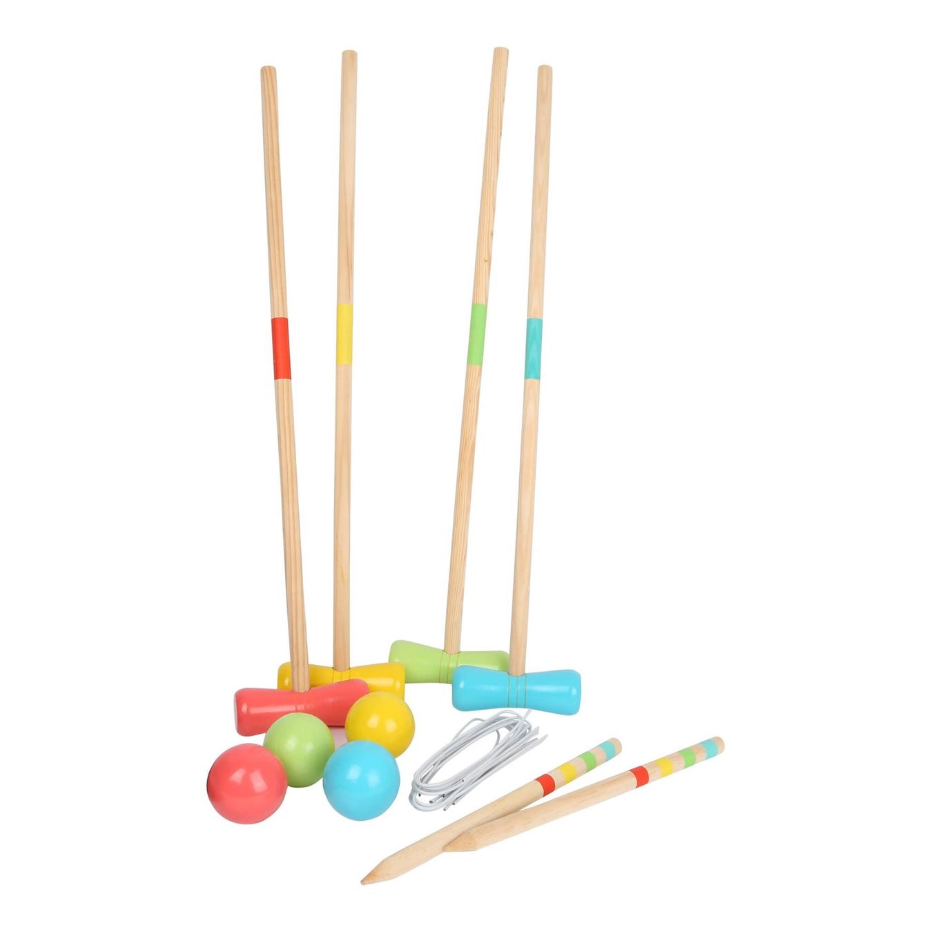 Giochi: Krocket, lässiges Garten-Spiel – Nuovo e nell'imballaggio originale da Wettingen venduto da Swala