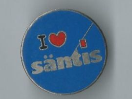 Plaketten & Abzeichen: Säntis Pin / "I ❤️ Säntis" – Gebraucht aus Zürich von t24_de