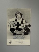 Vintage Autogramm Karten Franzl Lang mit Original Unterschri