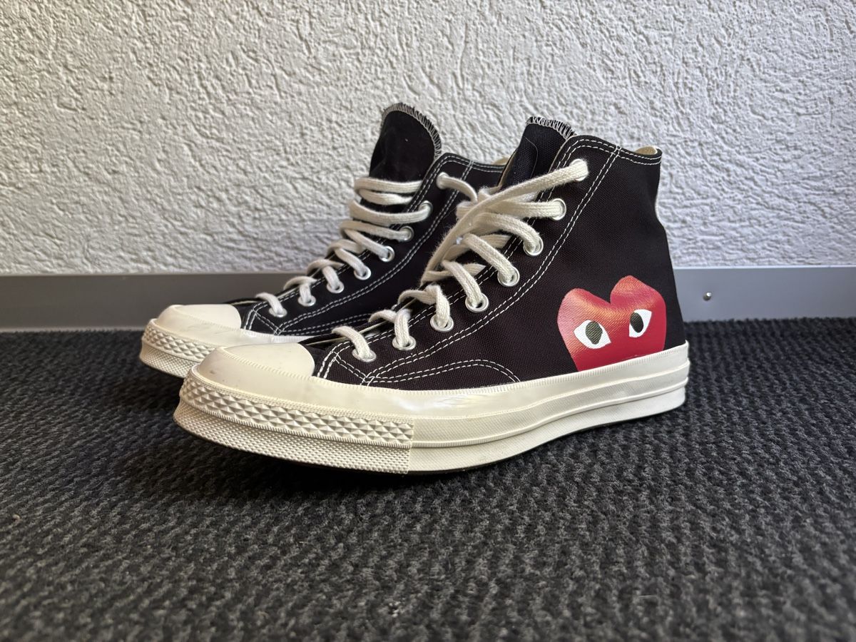 Comme Des Garcons Herrenschuhe: CONVERSE X COMME DES GARÇONS PLAY CHUCK 70 HIGH – Neu (gemäss Beschreibung) aus Neuenegg von celinezwahlen01 5