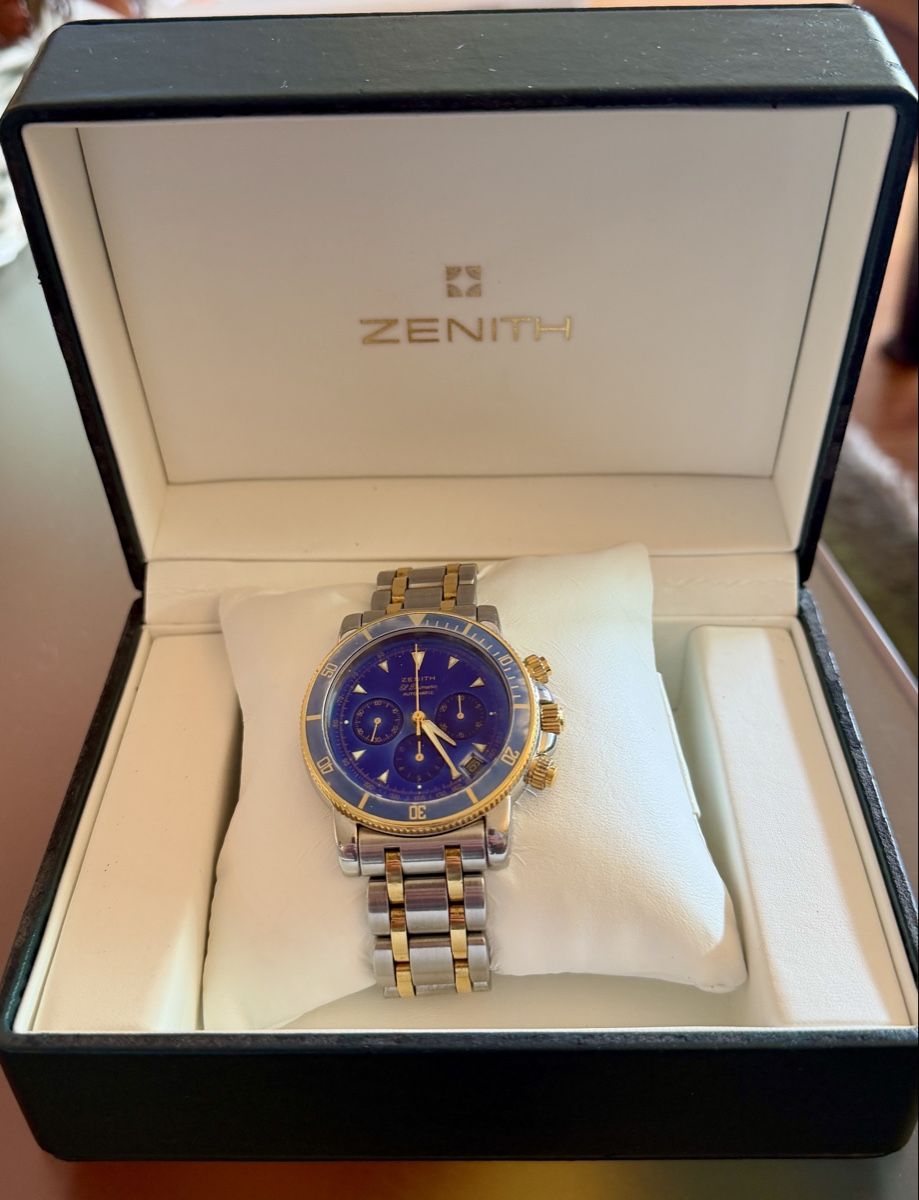 Zenith Uhren: Zenith Rainbow El Primero Chronograph Automatik Herrenuhr ge – Gebraucht aus Sursee von schama01 5