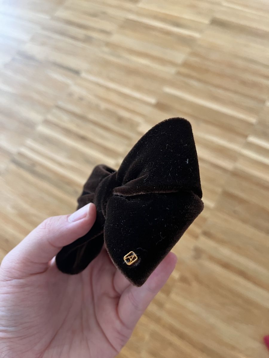 Haarschmuck: Alexandre Velvet Bow Barrette  – Neu und originalverpackt aus Pfäffikon SZ von Zitrone_100 3