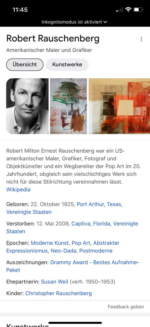Foto & Immagini: Tolles Multiple von Robert Rauschenberg! – Usato da Fidaz venduto da KunstsammlerGR60 3
