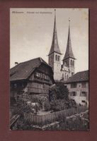 LUZERN - Hofkirche und Kaplanenhaus - 1920
