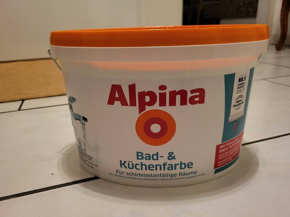 Colori: Alpina Farbe weiss 5l – Usato da Oberentfelden venduto da flo_759x