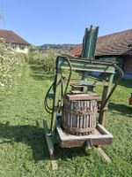 Hydraulische Wein und Obstpresse Bucher