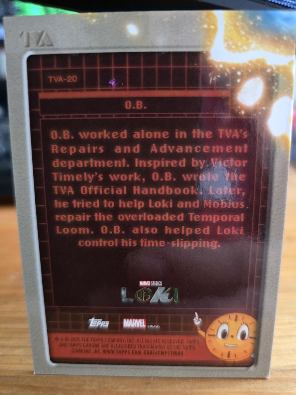 Marvel Sammelbilder & Trading cards: Marvel Sapphire O.B /25 LOKI – Neu (gemäss Beschreibung) aus St. Gallen von SaintCity 1