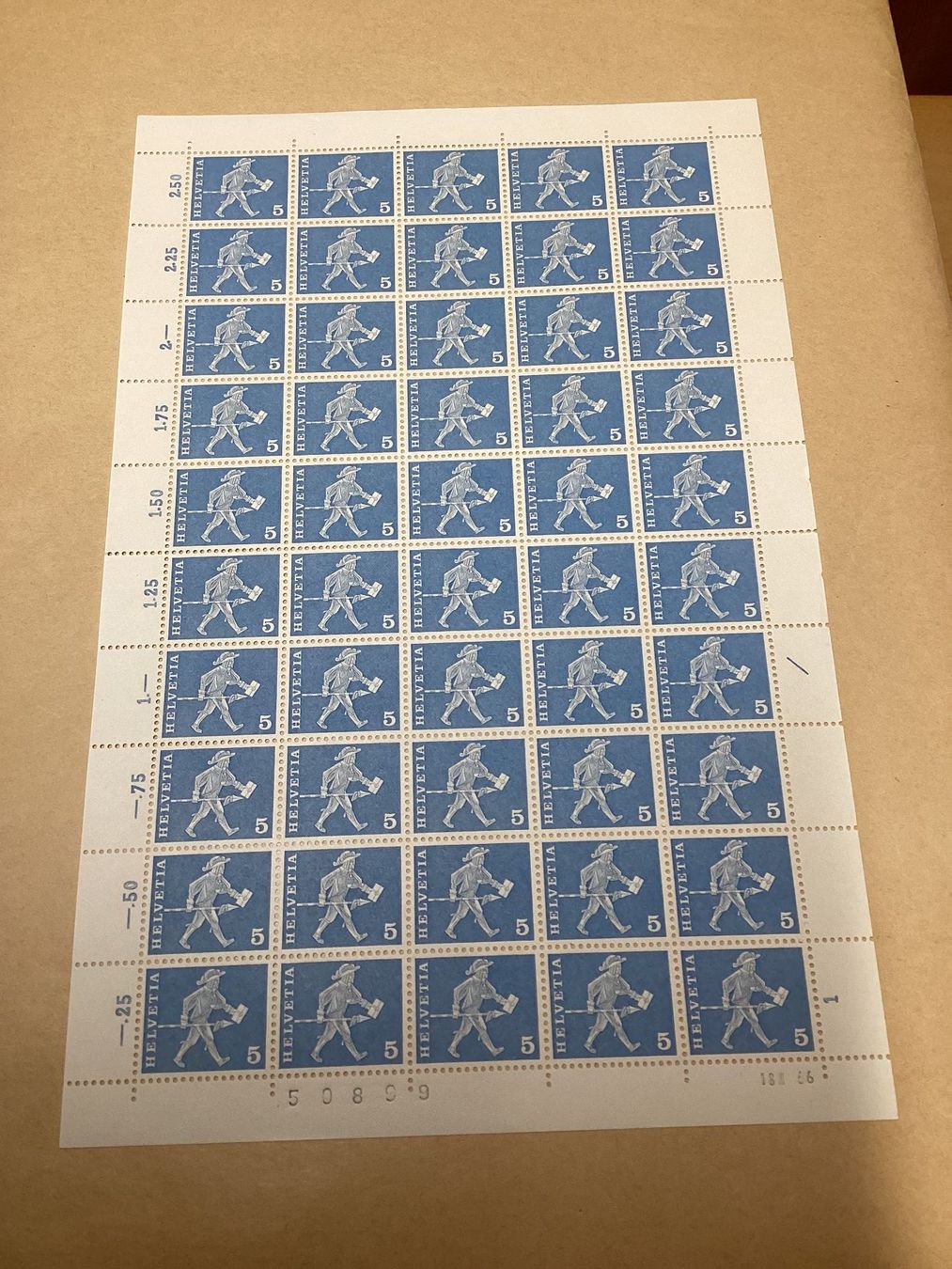 Tutti i francobolli: 100x -.05 Briefmarken postfrisch Postgeschichtliche Motive – Nuovo (secondo la descrizione) da Seftigen venduto da Muggelwomb 1