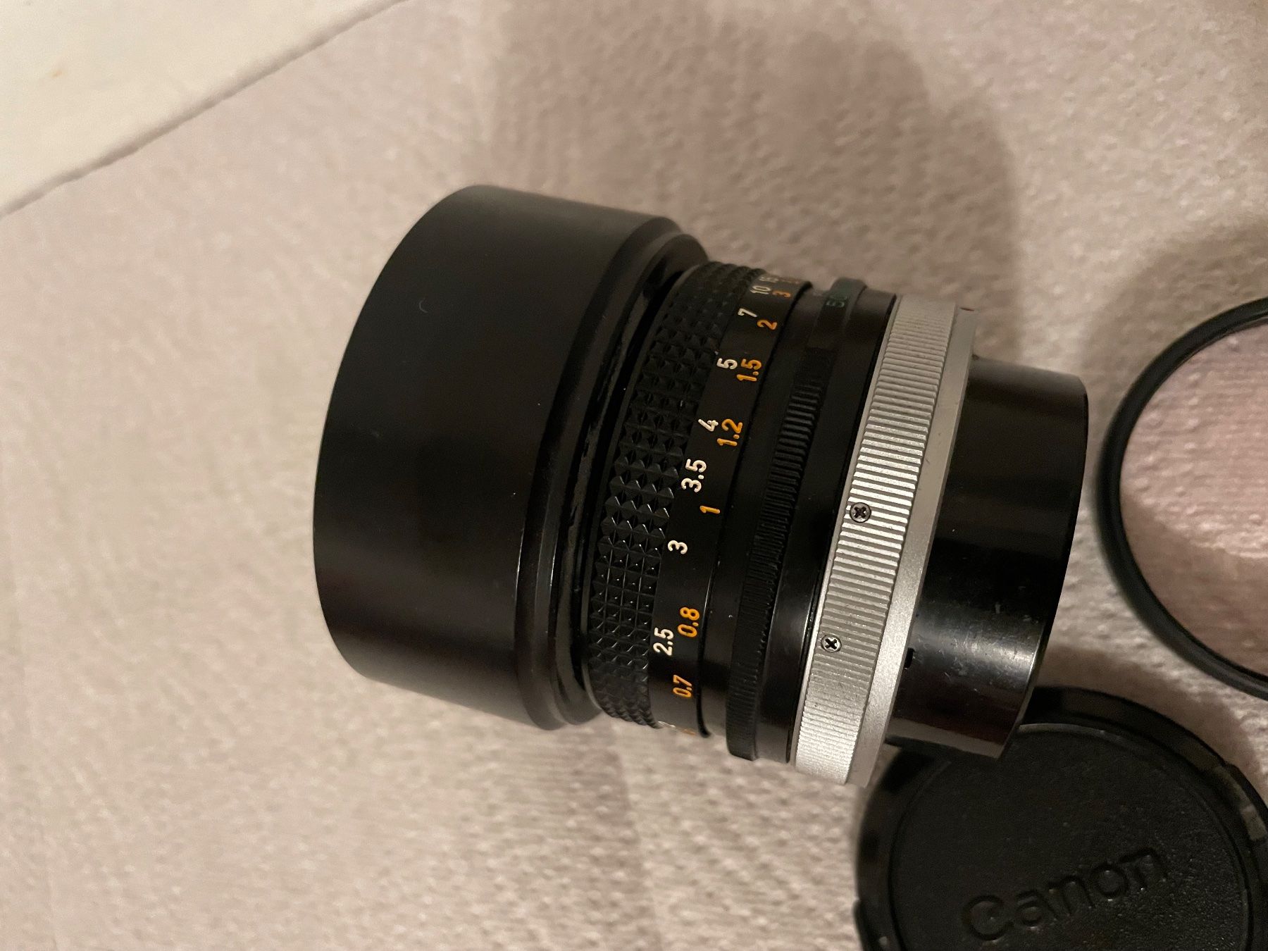 Canon Obiettivi: CANON FD 50mm OBJEKTIV 1:1.8 S.C. – Usato da Zürich venduto da beli_30 2